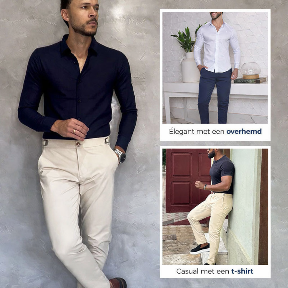 Milo™ | Stylish Fitted Casual Pants