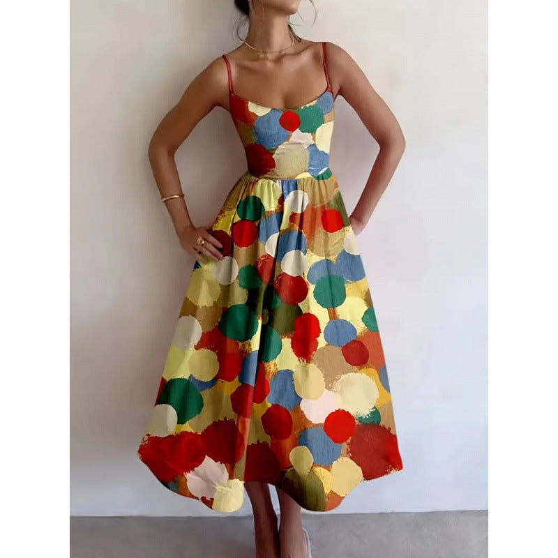 Averleigha Painted Joy Midi Dress - Elena Harper