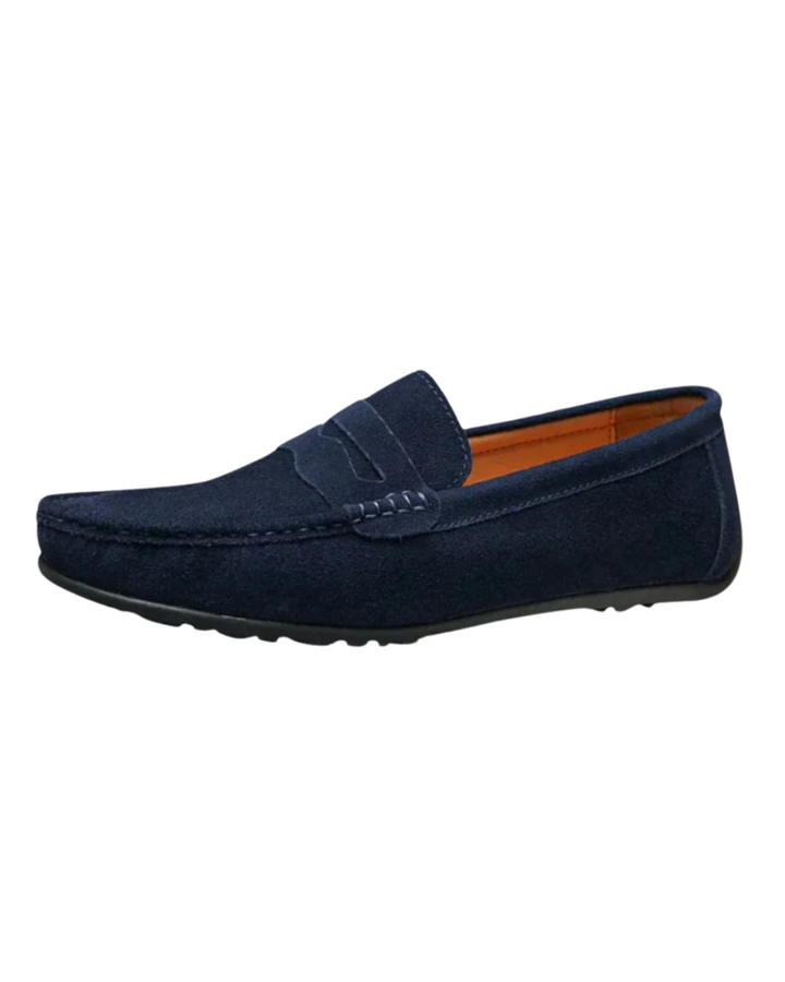 Riccardo Tailored Leather Loafer, view 6 - Elena Harper