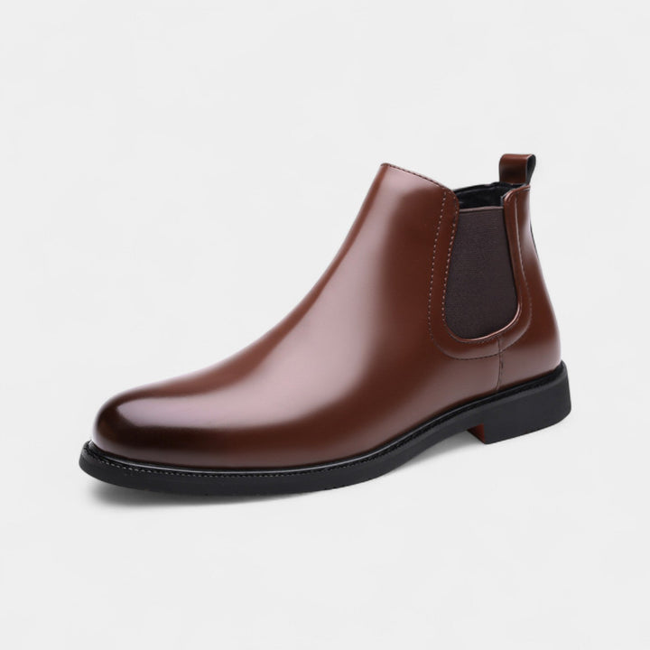 MEN'S CHELSEA BOOTS PU LEATHER