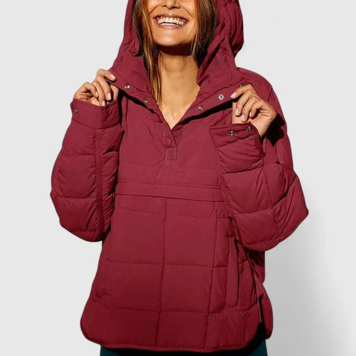 Cora Cozy Quilted Puffer Jacket - Elena Harper