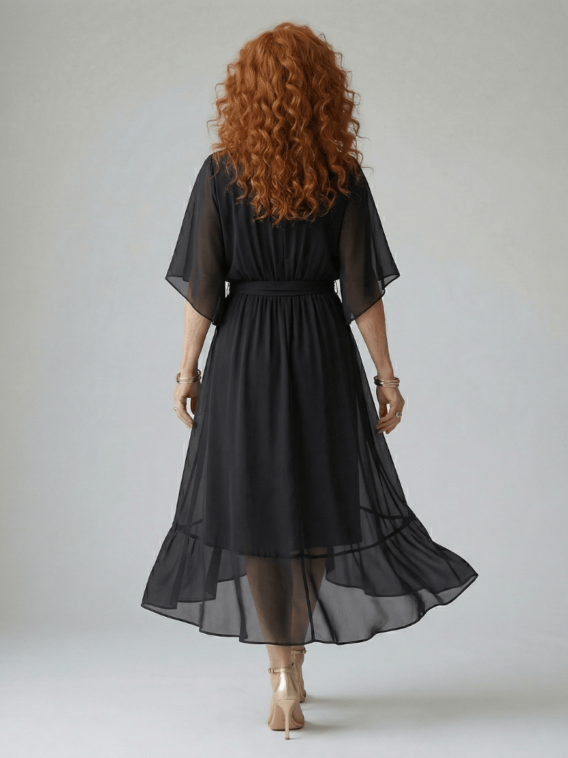 Elric™  |  Light Drape Midi Dress