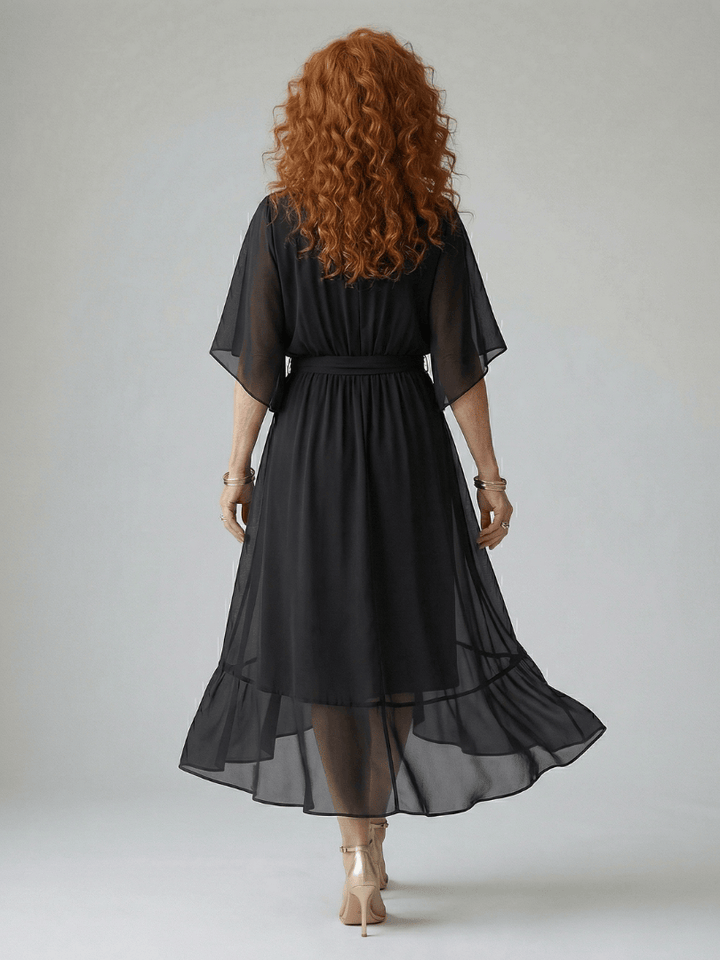 Elric™  |  Light Drape Midi Dress
