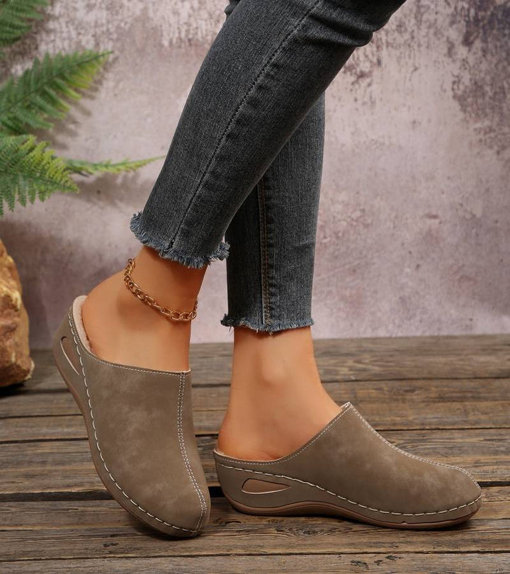 Novi | Mule Slippers with Non-Slip Sole