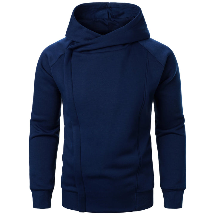 Corvin Classic Crossover Hoodie with Zipper, view 2 - Elena Harper