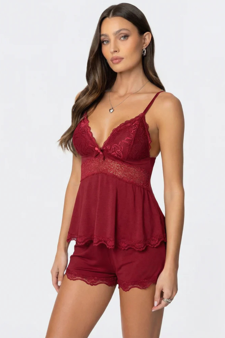 Meya™ | Elegant Lace Sleep Set