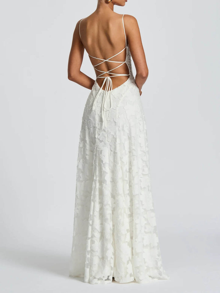 Jacquard Maxi Dress