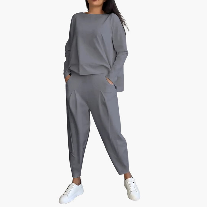 Genevra Airy Two-Piece Set, view 9 - Elena Harper