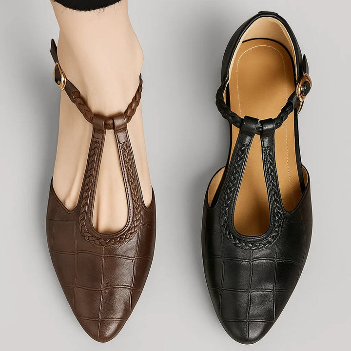 Katharina - Ladies' Elegant Leather Shoes with Comfort Insole