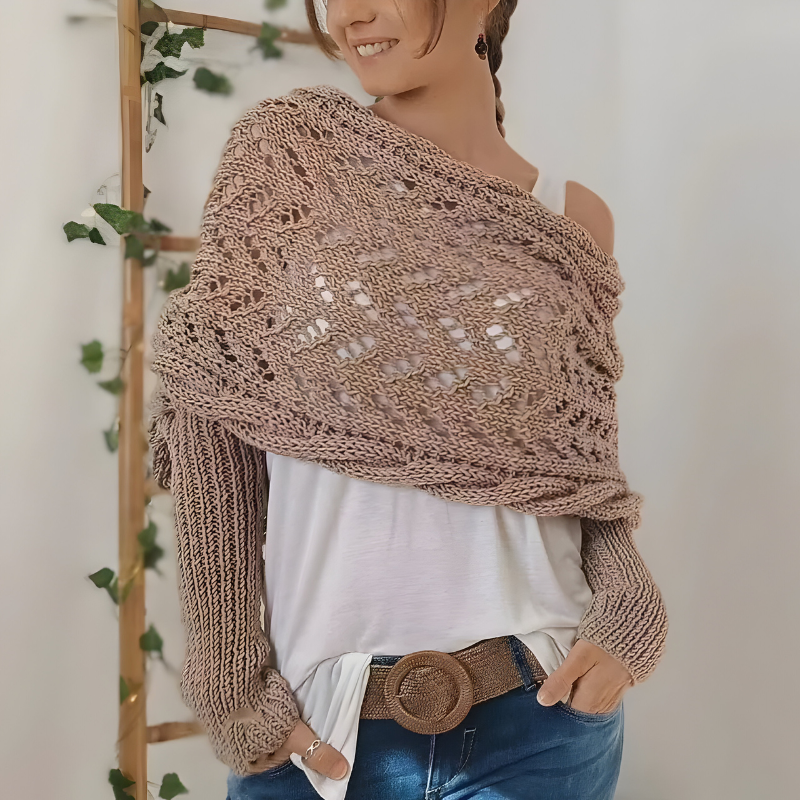 Saren™ | Warm Knitted Scarf