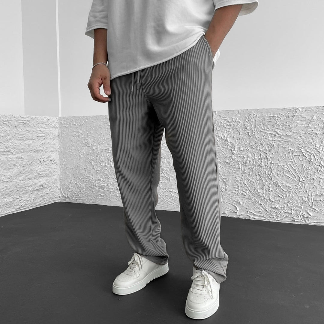 LAURENT MONACO | RIBBED KNIT PANTS