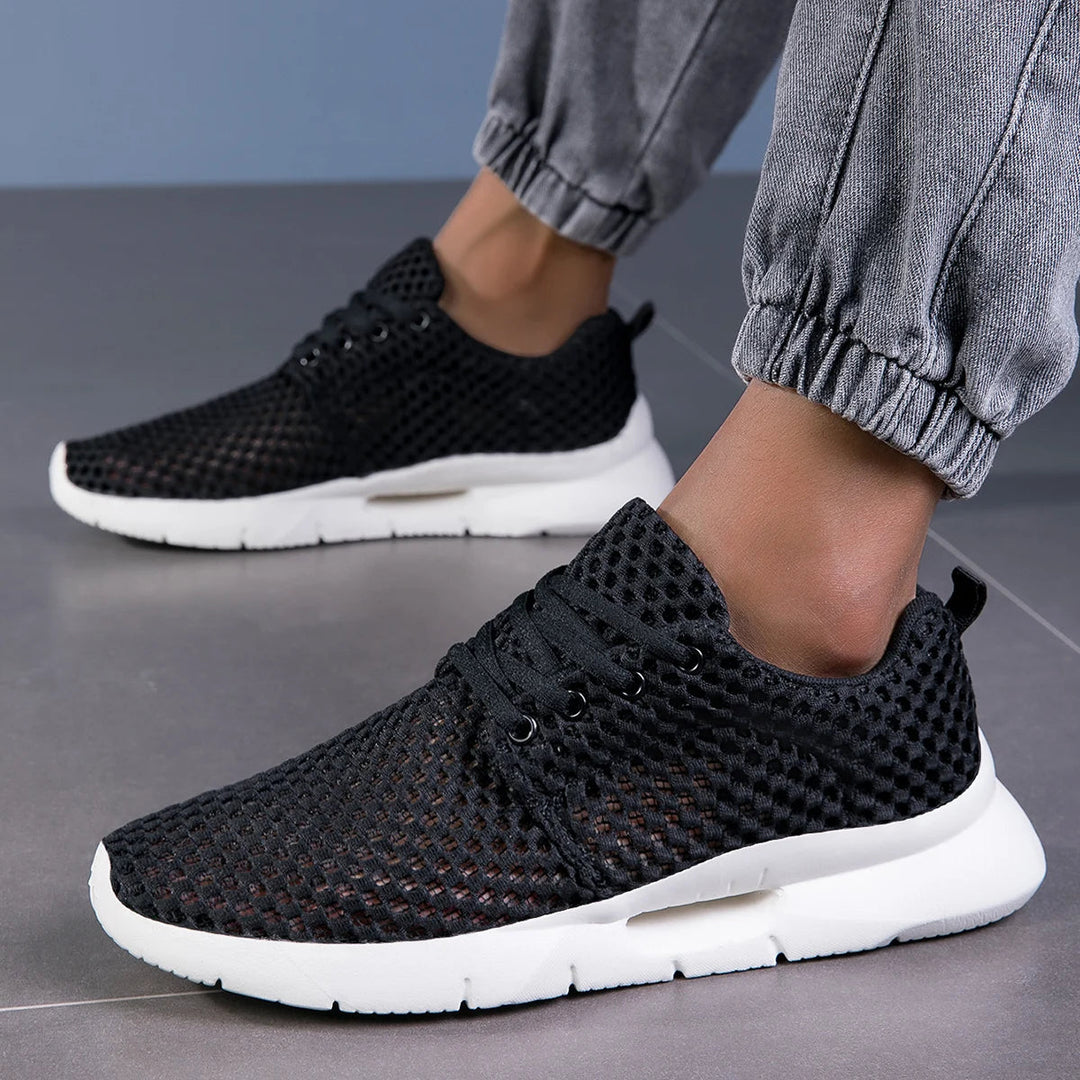 Leandro Mesh Sneakers Ariosi, view 6 - Elena Harper