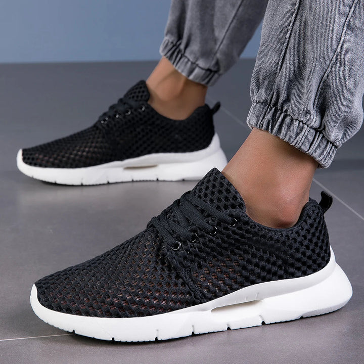 Leandro Mesh Sneakers Ariosi, view 6 - Elena Harper