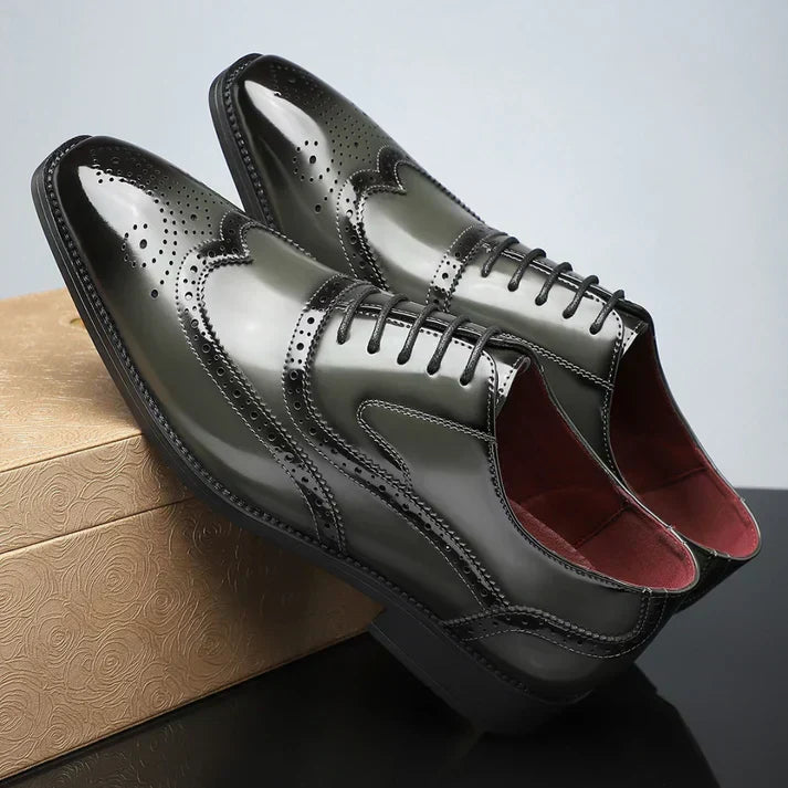 Pedro Wingtip Shoes, view 3 - Elena Harper