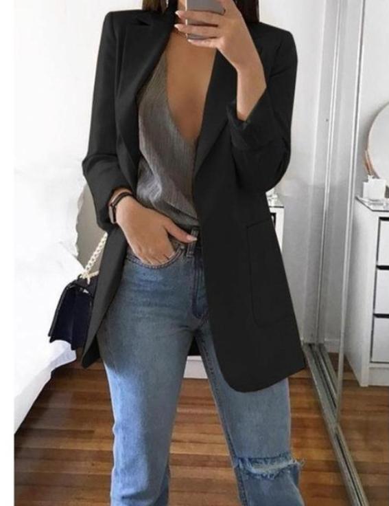 Trendy Women's Blazer Coat Elise, view 5 - Elena Harper