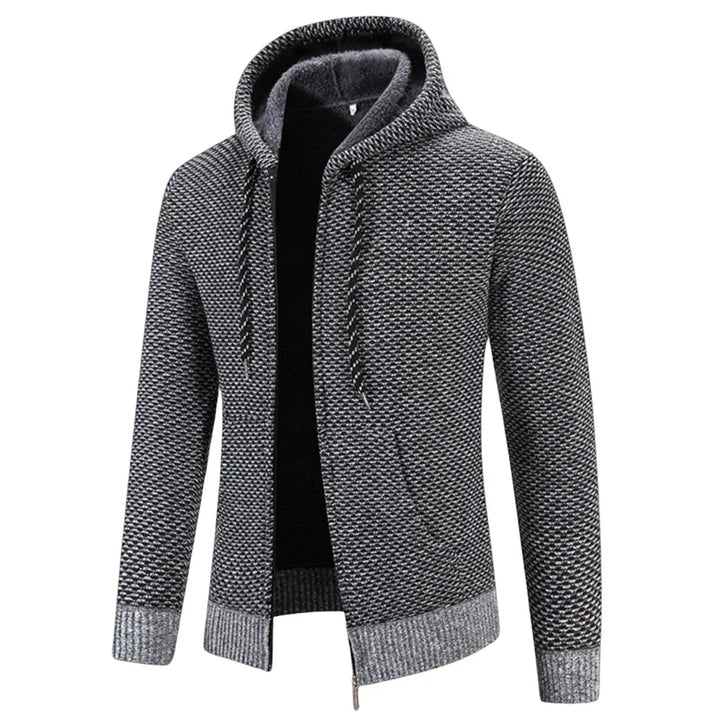 Lucien - Long Sleeve Hooded Sweater With Zipper