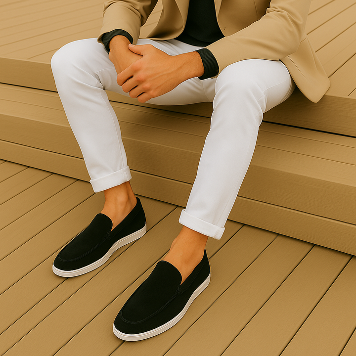 Luigi | Elegant Suede Loafers