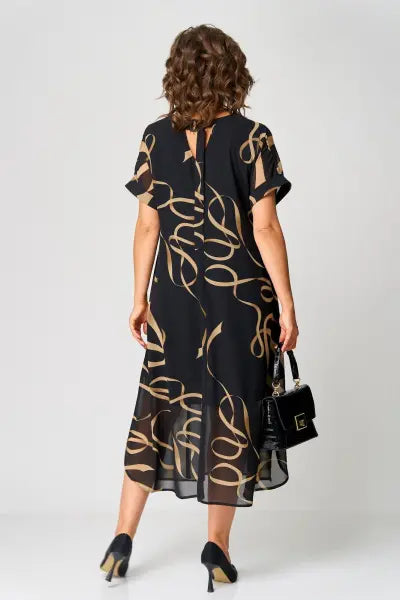 Maddy Comfortable & Elegant Dress, view 3 - Elena Harper