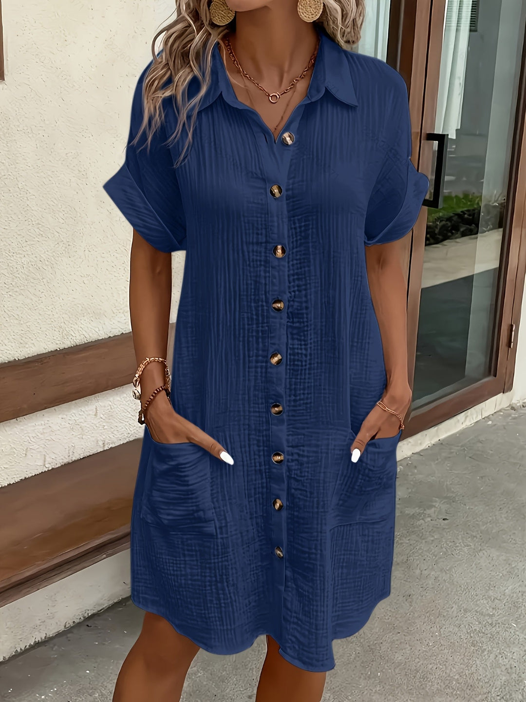 OLD SHIRT DRESS FOR WOMEN