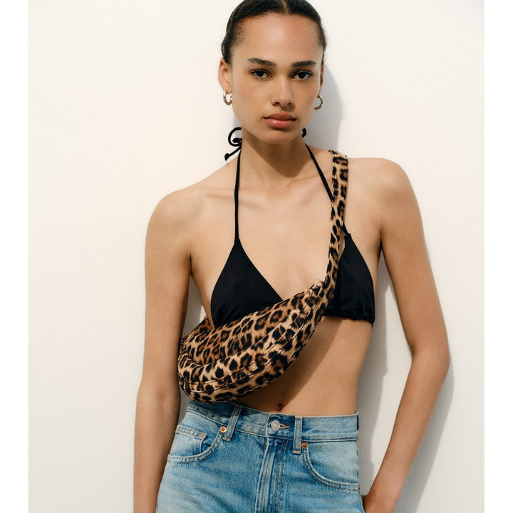 Leopard Print Crossbody Bag - Mirea