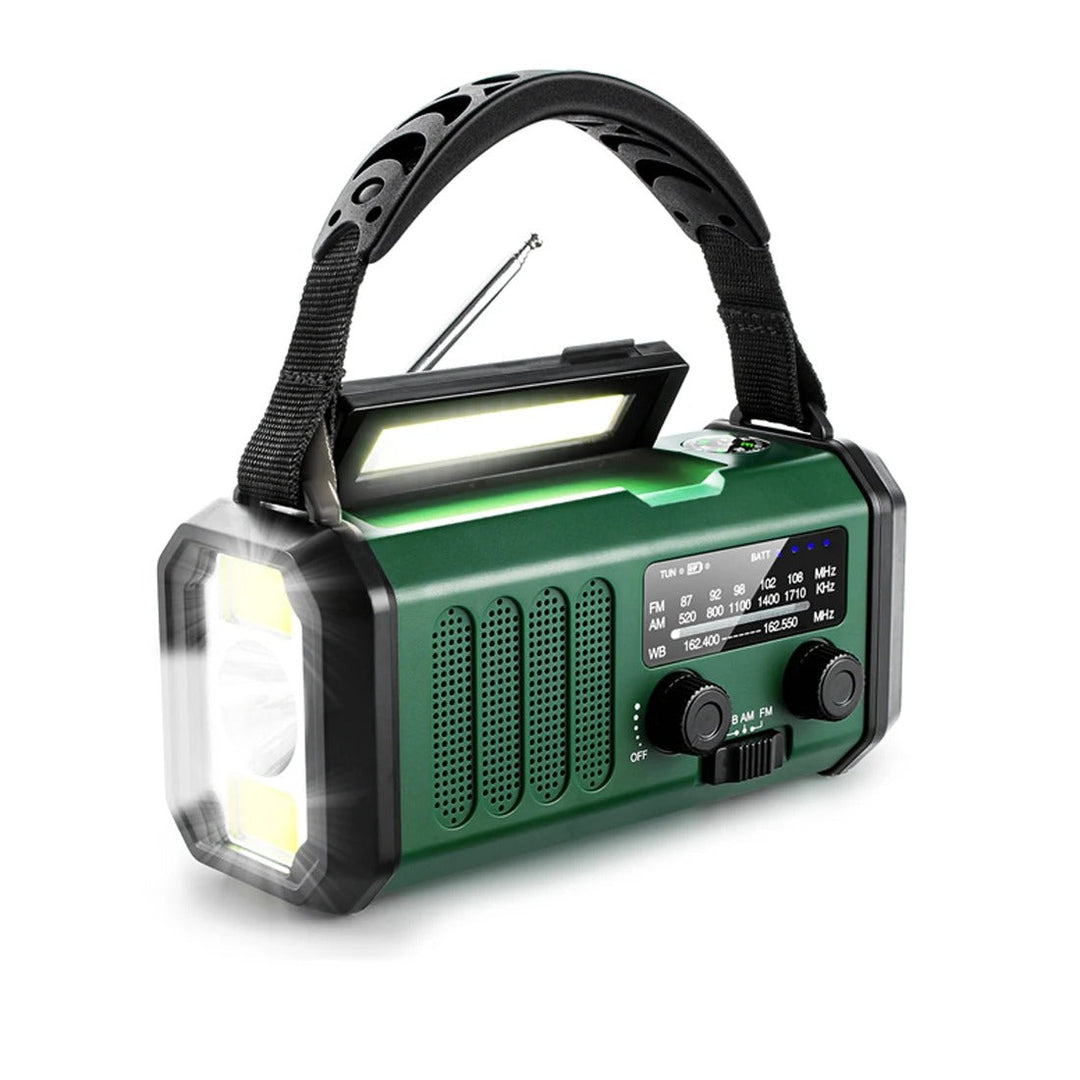 Professional Emergency Radio Solar & Crank #1 for Emergencies - Elena Harper