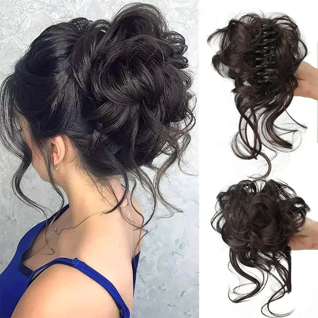 Curly Bun – Clip-In Hair Extension with Volume and a Natural Look