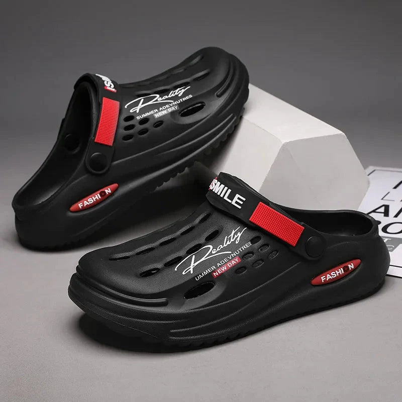 Finn | Comfortable and Breathable Men's Platform Clogs