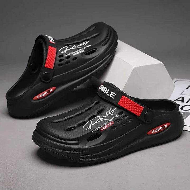 Finn | Comfortable and Breathable Men's Platform Clogs