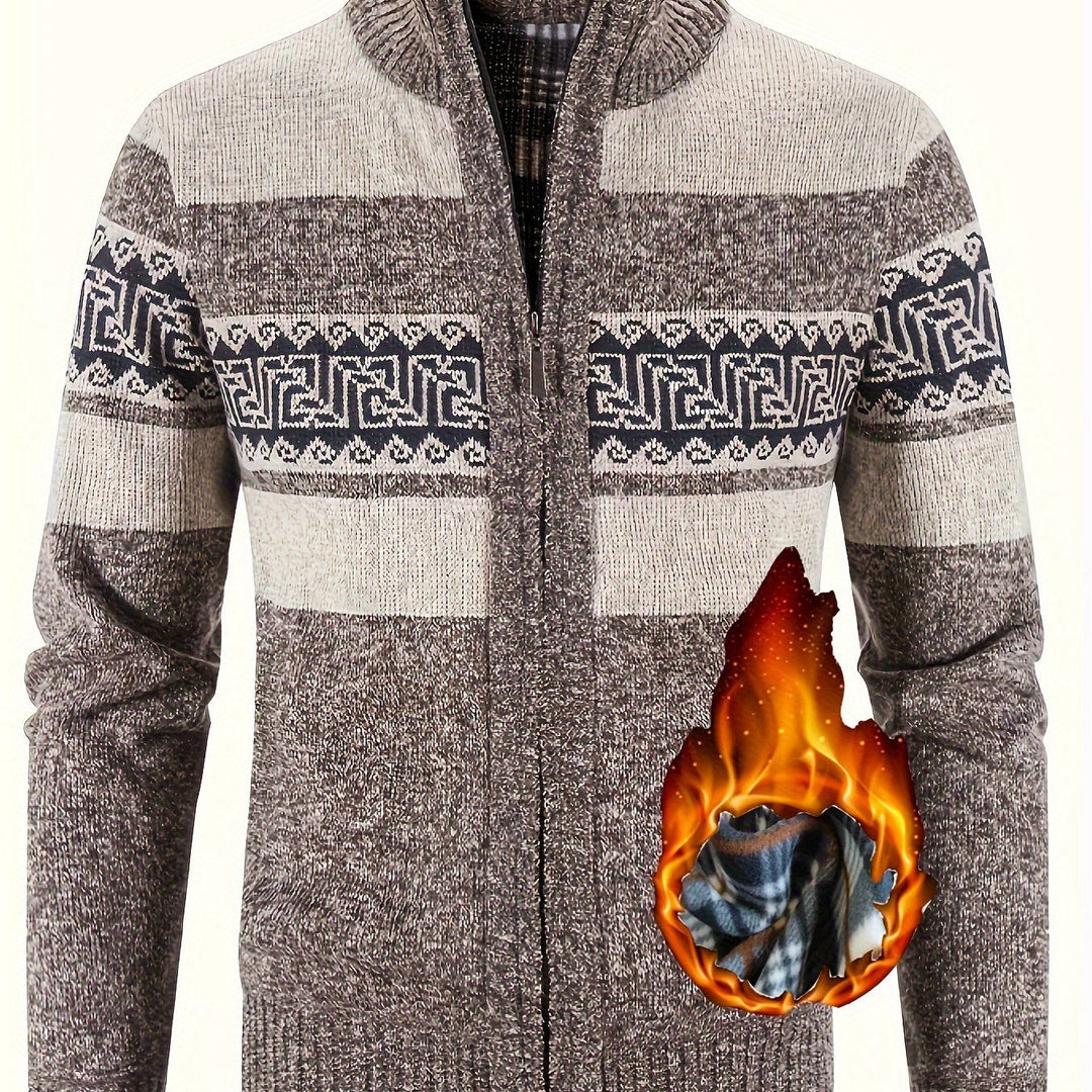 Russell Cozy Full-Zip Cardigan - Elena Harper