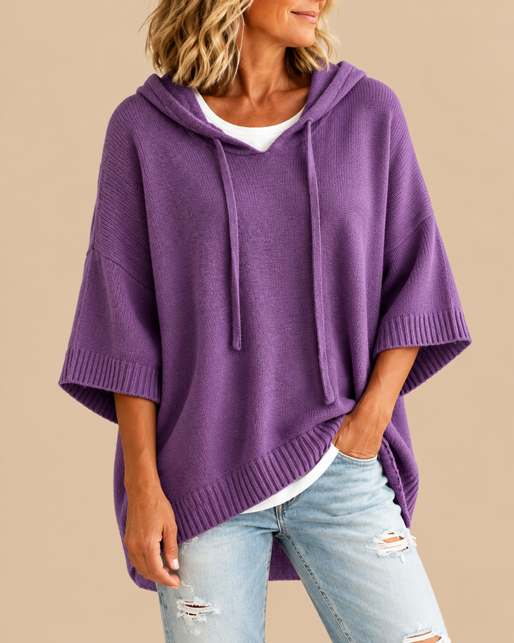 Elin™ | Soft Hooded Poncho