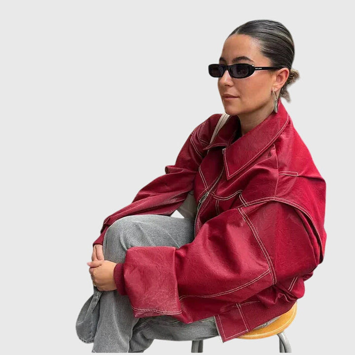Faye™  |  Oversized soft luxurious fabrics Jacket