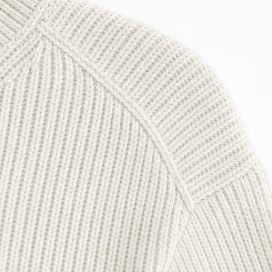 Emily | Elegant and Comfortable Women's Knit Sweater with V-Neck