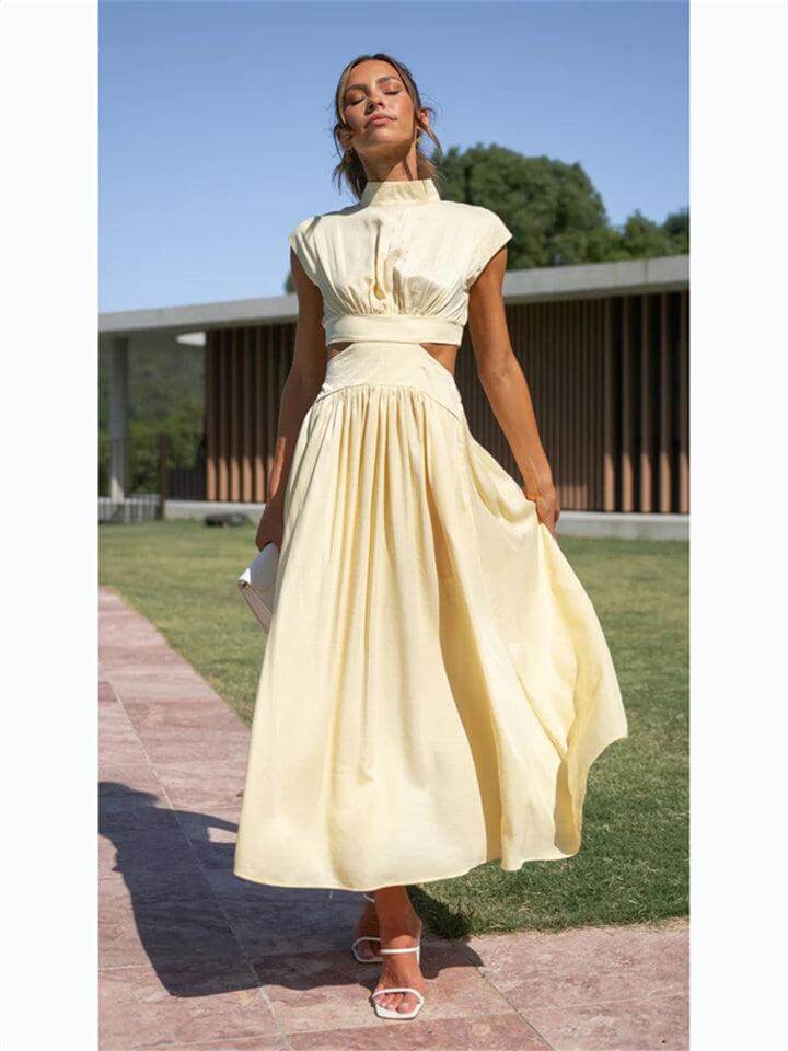 Summer Sleeveless Dress, view 7 - Elena Harper