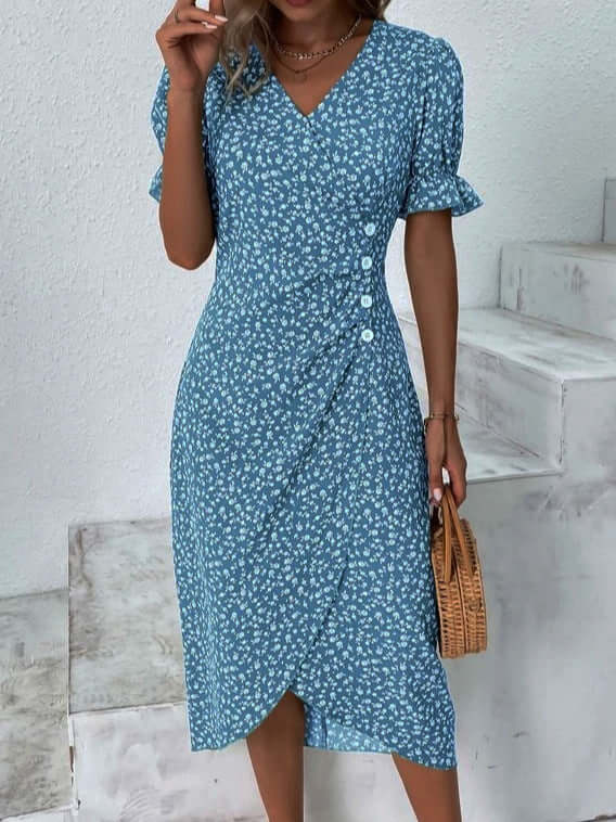 Women's Knee-Length Summer Dress