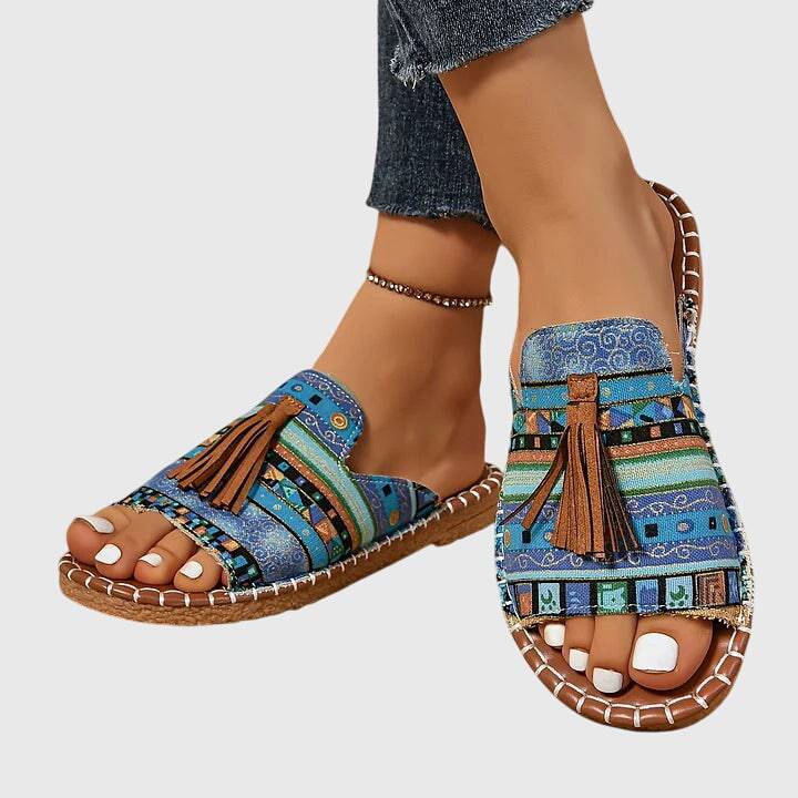Lorraine™ orthopaedic sandals by Emma & Rose Cape Town featuring supportive straps and cushioned soles for comfortable wear.