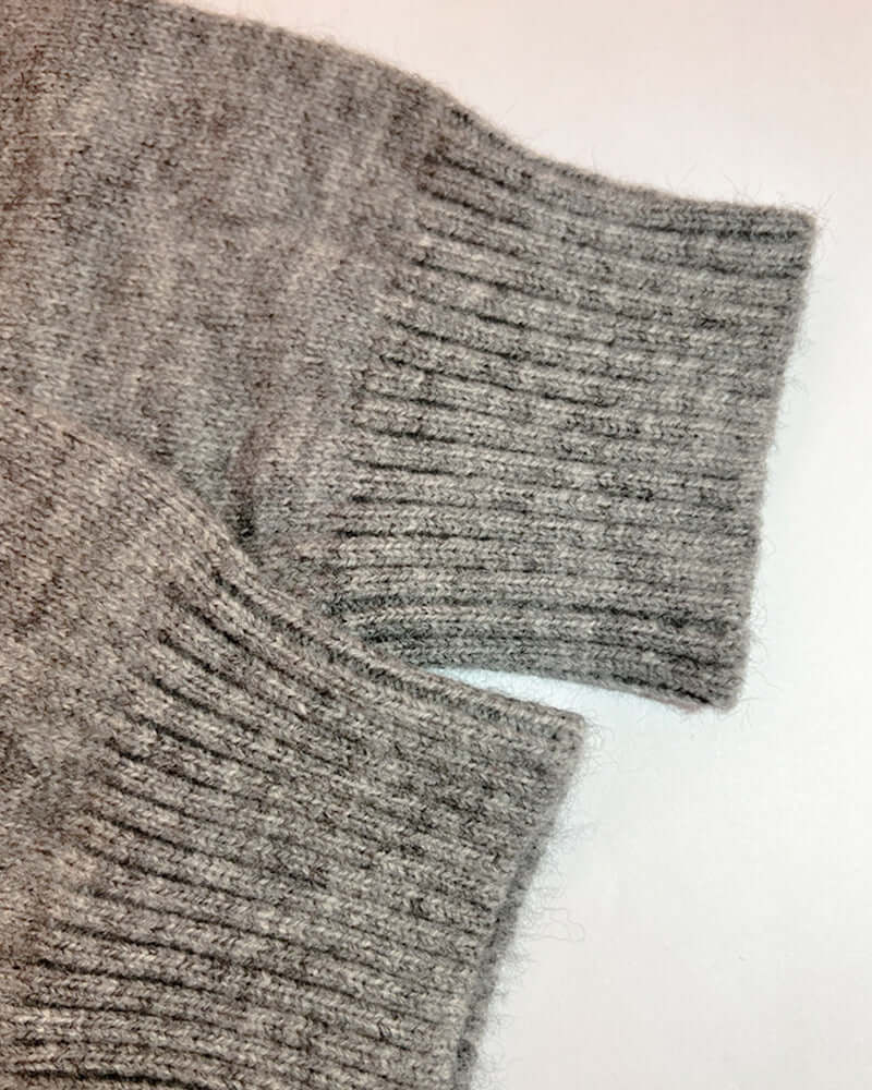 Women's Loose Hooded Cardigan, view 7 - Elena Harper