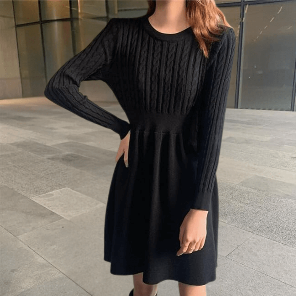 Women's Knitted Midi Dress