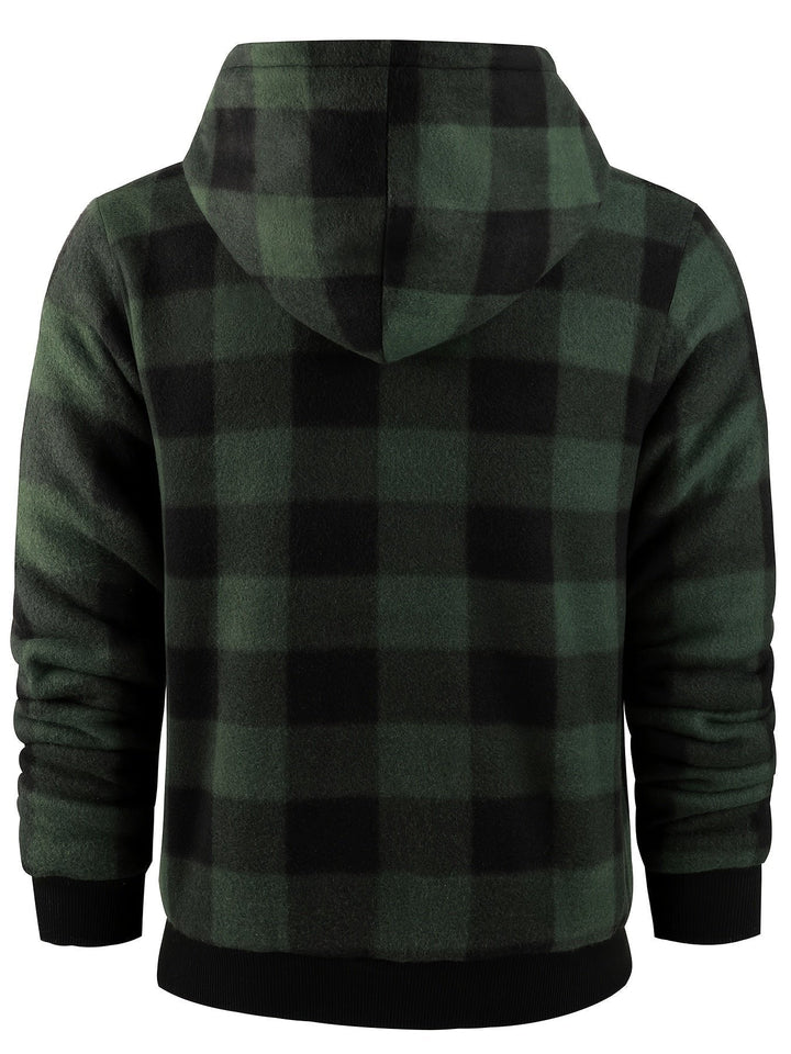 Klara | Cozy and Warm Flannel Hooded Jacket