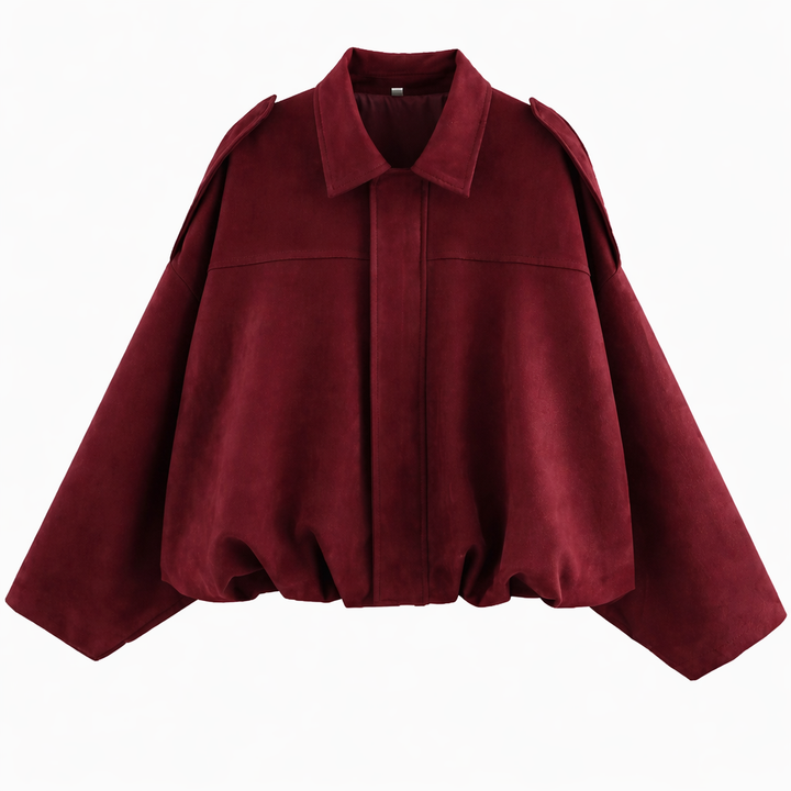Oversized bomber jacket for women - Casual chic and easy to wear