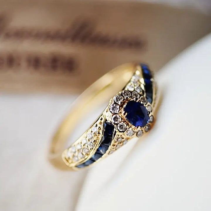 Avelisse Moraziel Gold Ring - Elena Harper