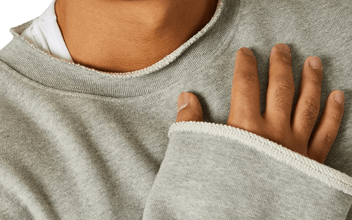 Men's Relaxed Fit Sweatshirt, view 5 - Elena Harper