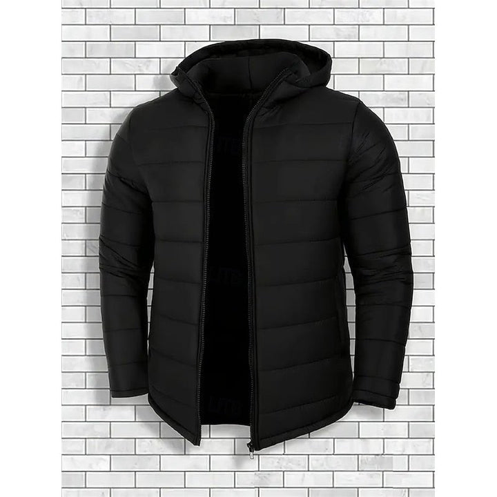 David | Lightweight Quilted Men's Puffer Jacket with Hood