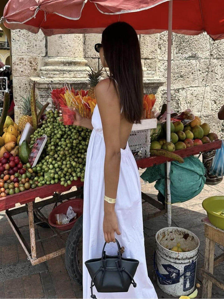 Women's Midi Dress, view 4 - Elena Harper