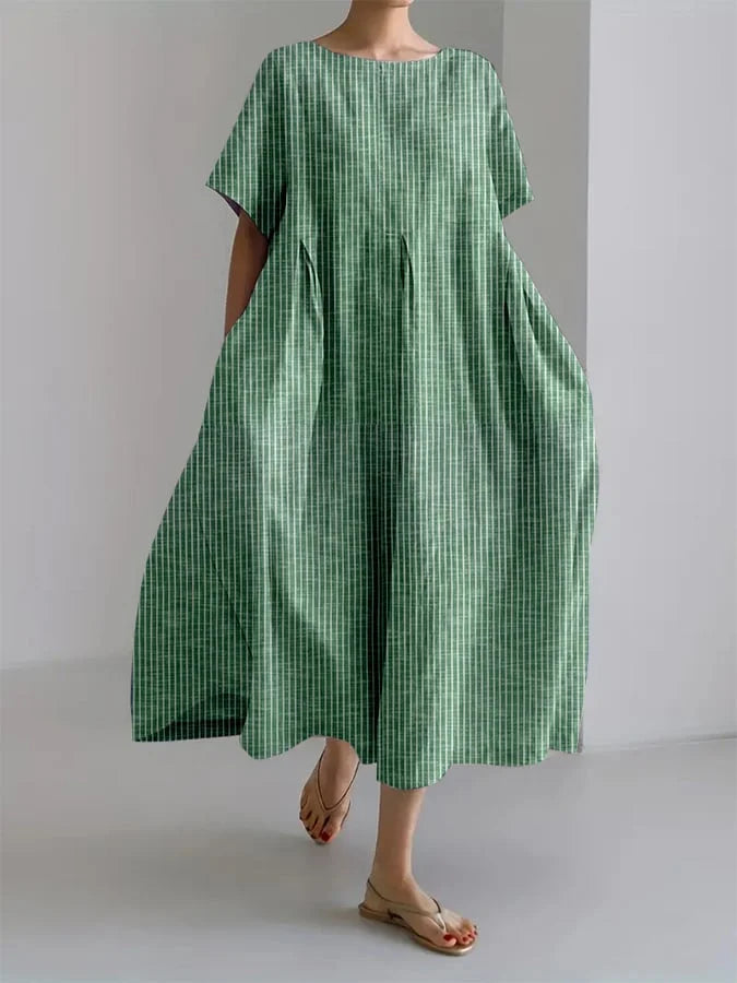 Bianca™ | Casual Long Dress with Comfortable Cut & Retro Style