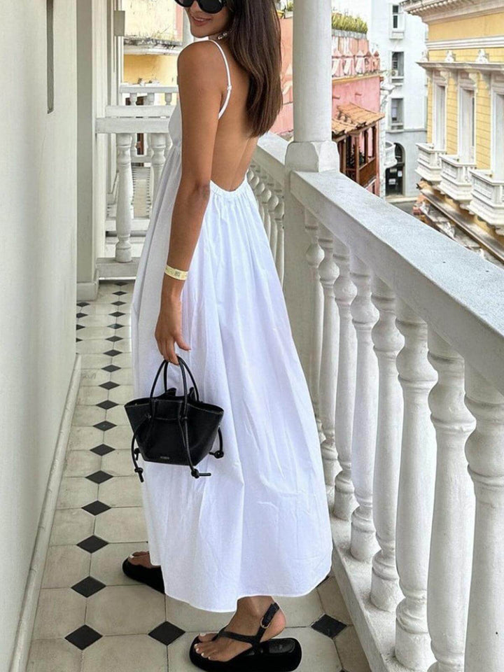 Women's Midi Dress, view 2 - Elena Harper