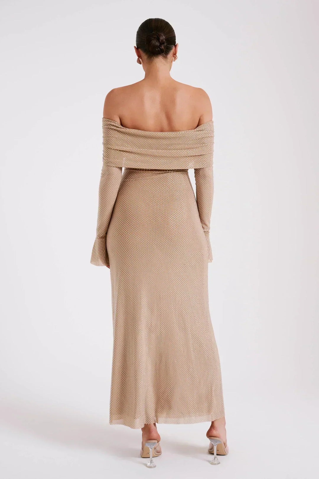Astella Spray Dress, view 4 - Elena Harper