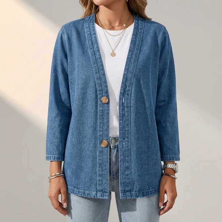 Amelie Casual and Elegant Women's Knit Cardigan - Elena Harper