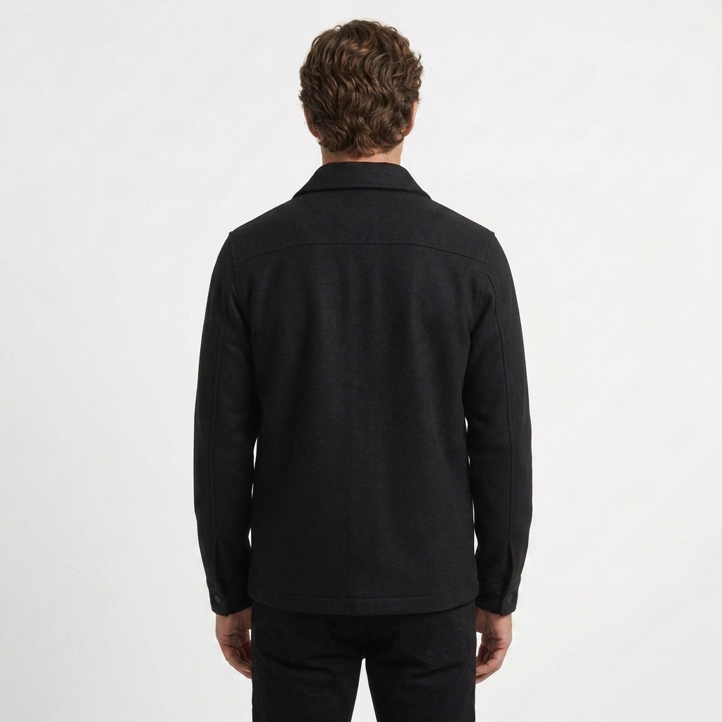 Casual Reversible Knit Jacket