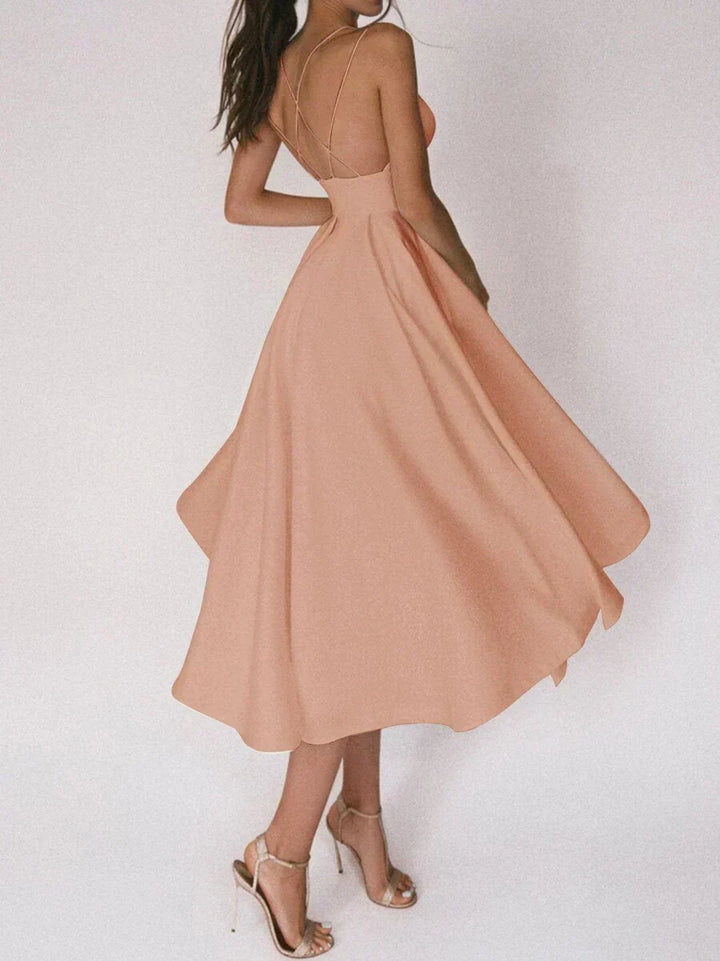 Elara Elegant Minimalist Dress - Elena Harper
