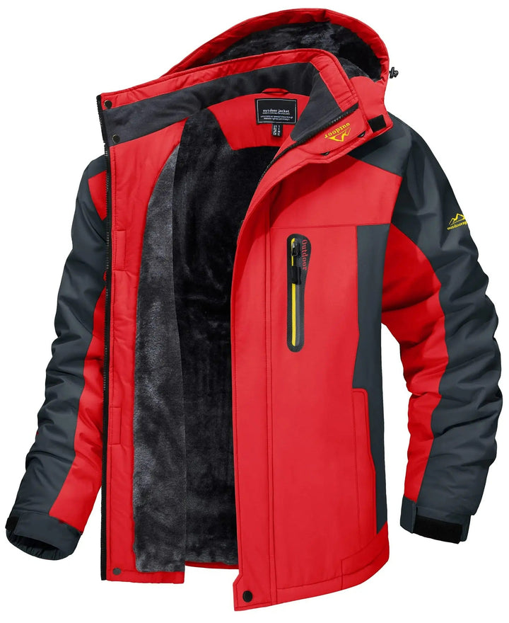WinterWard Waterproof Jacket with Fleece Lining